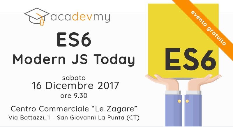 ES6 - Modern JS Today