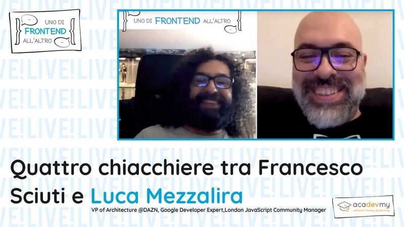 Quattro chiacchiere tra Francesco Sciuti e Luca Mezzalira