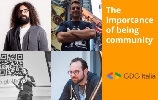 GDG Italia - The importance of being community 