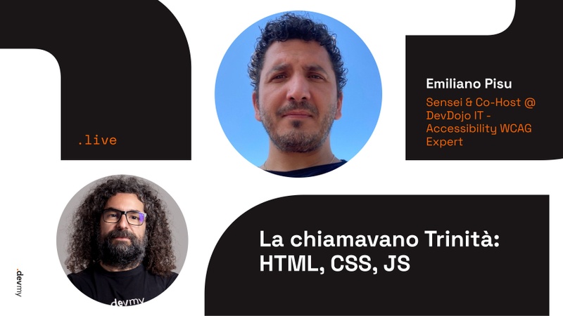 La chiamavano Trinità: HTML, CSS, JS - Emiliano Pisu