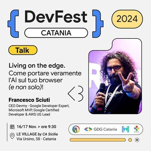 DevFest Catania Revolution AI